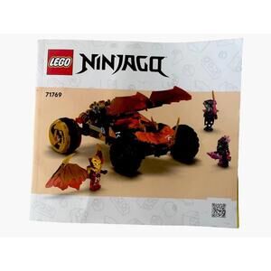 Lego Ninjago Manual Book Coles Dragon Cruiser Directions Instructions 71769